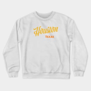 Houston Texas Crewneck Sweatshirt